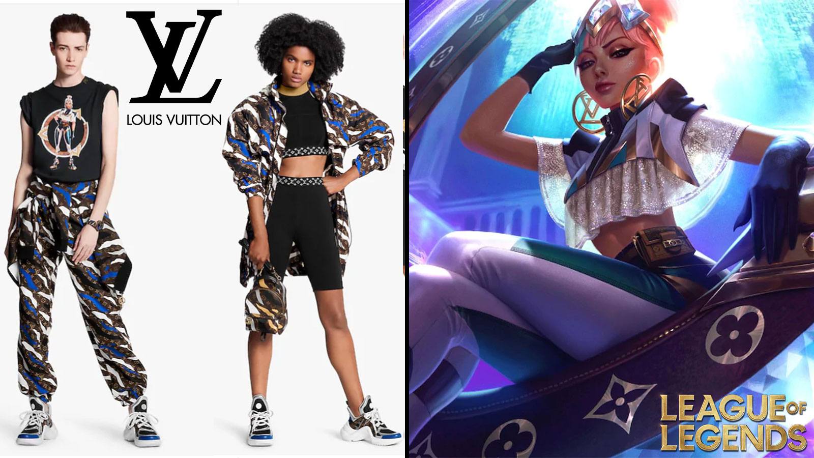 Louis Vuitton Released a Clothing Collaboration With League of Legends