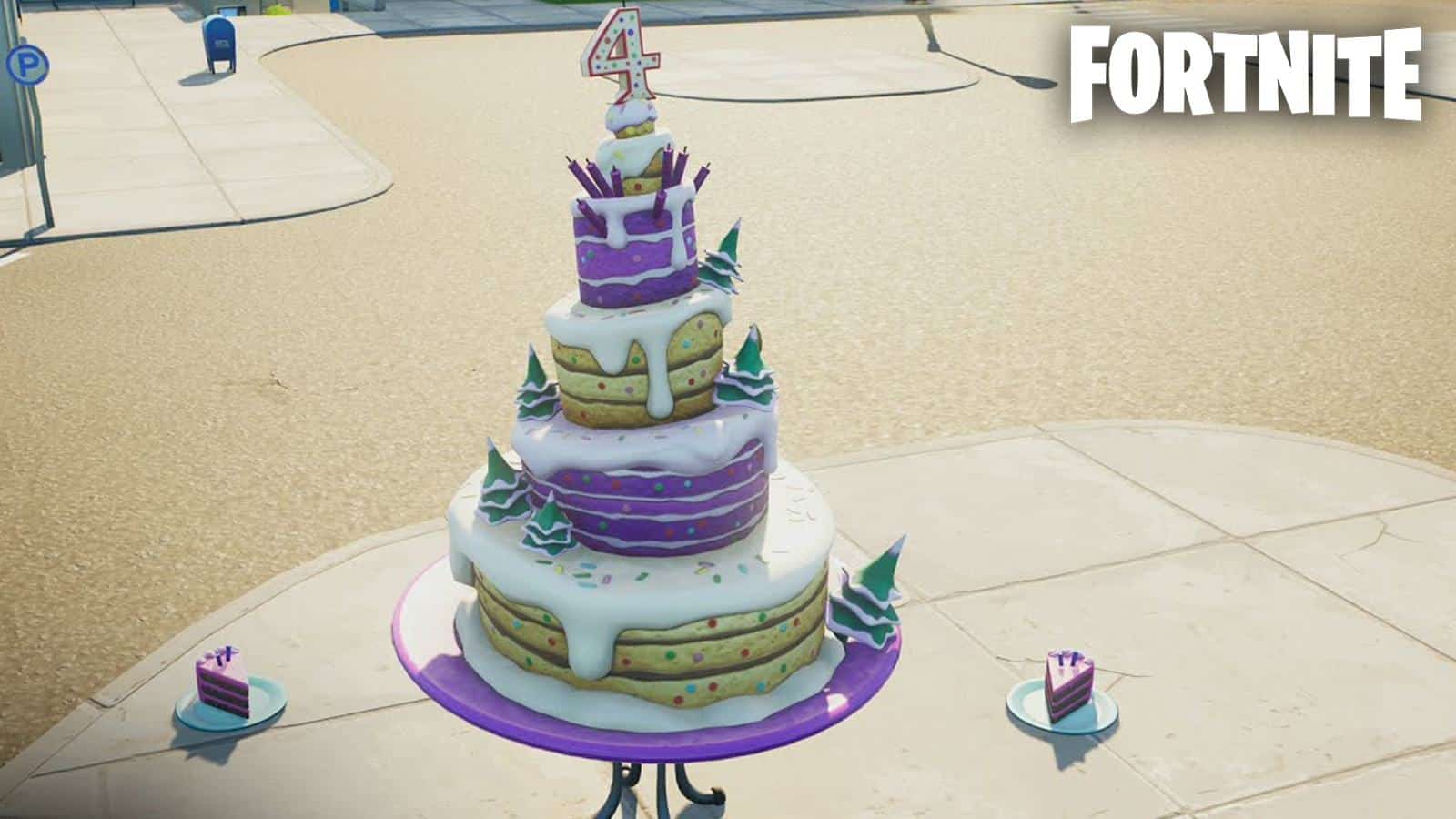 Où trouver les gâteaux d'anniversaire de Fortnite Saison 8