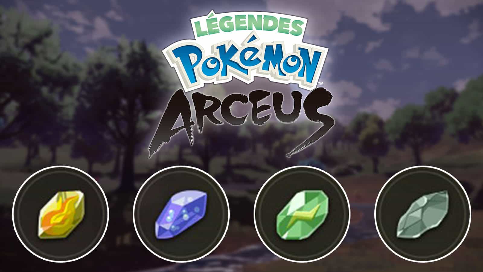 Où trouver Évoli dans Légendes Pokémon : Arceus