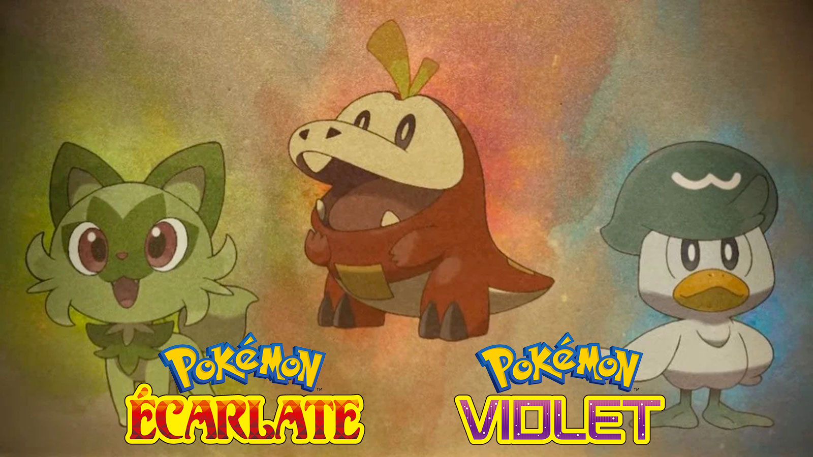 Pokémon Écarlate et Violet : les internautes se payent la tronche des  nouveaux starters