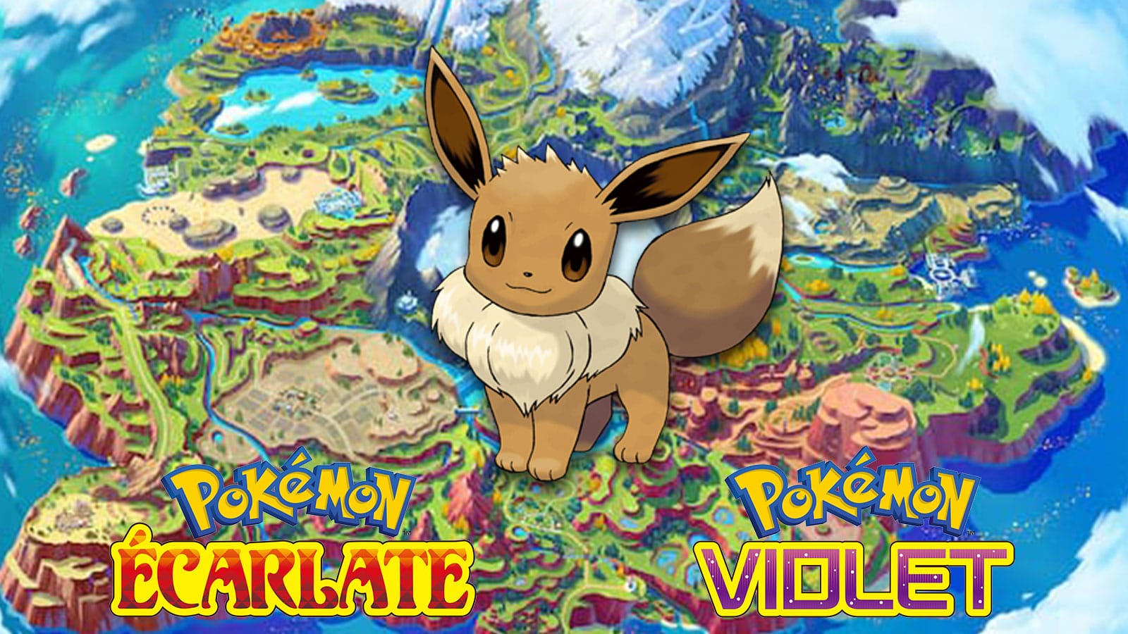Evoli Pokémon Ecarlate Violet : Le trouver et obtenir toutes ses évolutions  - Millenium
