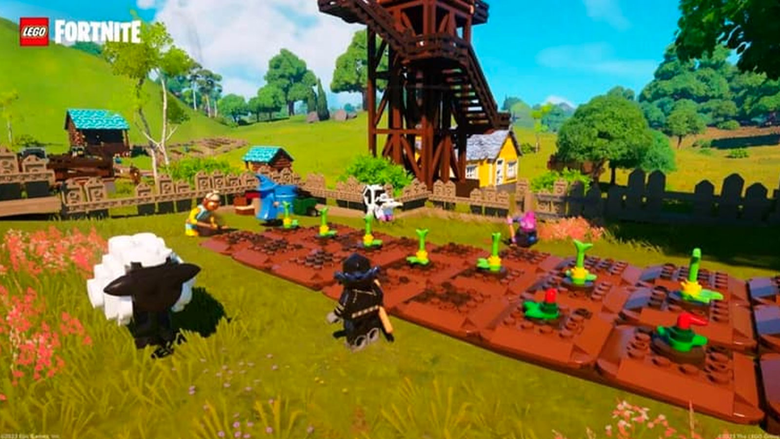 Crazy player starts cannabis plantation in LEGO Fortnite Archyde