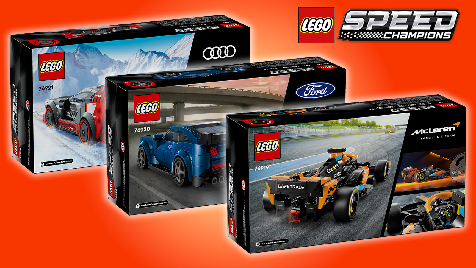 Nouveautés LEGO Speed Champions 2024 McLaren, BMW, Audi, et plus