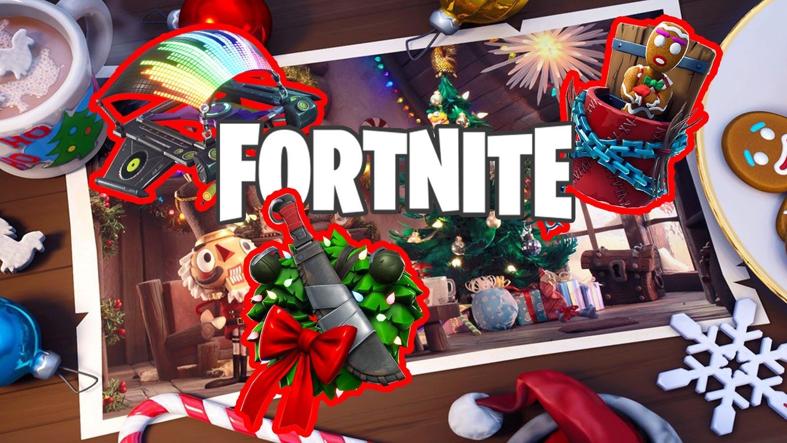 Fortnite, Chapitre 3 : récompenses gratuites et défis de Noël